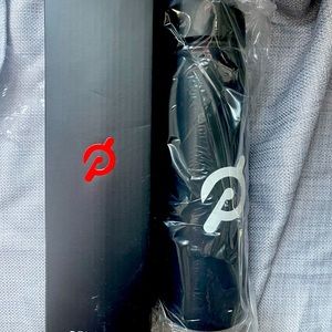 Peloton glass water bottle